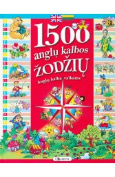1500 Anglų kalbos žodžių. Anglų - lietuvių kalbomis vaikams